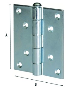 CERNIERA AMERICANE PERNO A LEVARE - ART.127