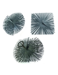 SCOVOLO ACCIAIO PULIZIA CANNA FUMARIA