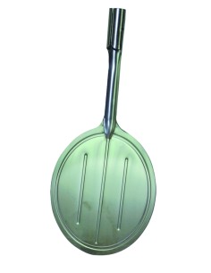 PALA DA FORNO GIRAPIZZE INOX CON MANICO ALLUMINIO