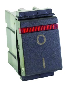 INTERRUTTORE BIPOLARE LUMINOSO STANDARD