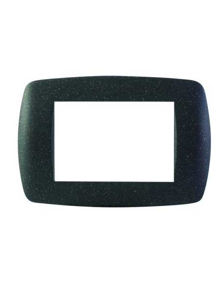 PLACCA MODERN NERO FLASH