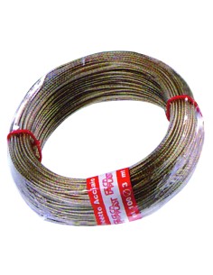 CAVETTO ACCIAIO OTTONATO RIVESTITO CON PVC