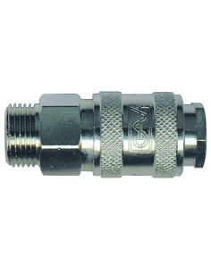 RUBINETTO RAPIDO A SFERE CON FILETTO MASCHIO