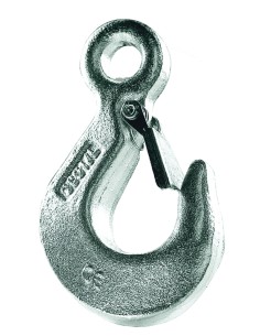 GANCIO ZINCATO CON SICURA DIN 689