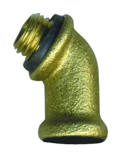 CURVA PORTAGETTO IN OTTONE