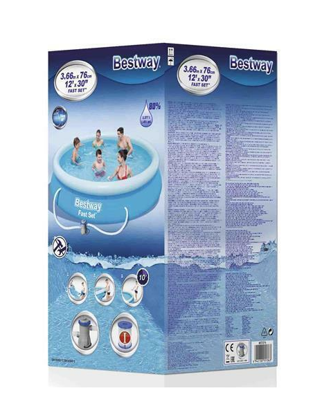 PISCINA TONDA BESTWAY 57274 - CM.366XH. 76