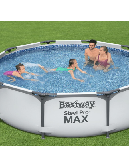 PISCINA TONDA BESTWAY STEEL PRO MAX 56406 - CM.305XH. 76