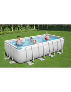 PISCINA RETTANGOLARE BESTWAY- 56670 - CM.488X244XH.122