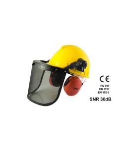 ELMETTO PROTETTIVO CON VISIERA E CUFFIE 2