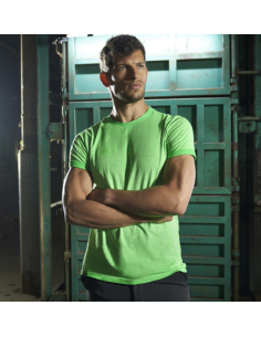 T-SHIRT "FLUO" VERDE