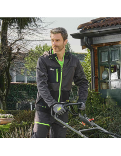 FELPA "GALAXY" GRIGIO/VERDE 2