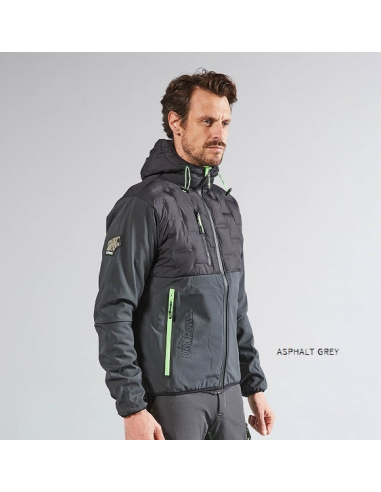 GIACCA SPOCK GRIGIO/VERDE