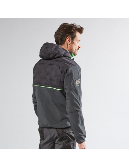 GIACCA SPOCK GRIGIO/VERDE