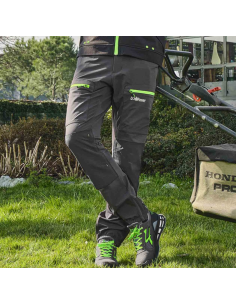 PANTALONE "HORIZON" GRIGIO/VERDE 2