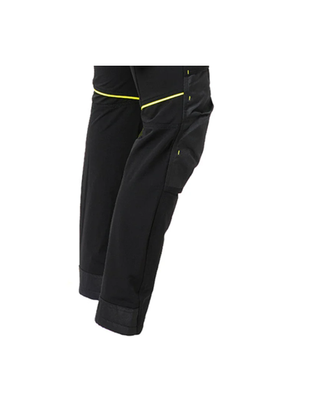 PANTALONE ATOM NERO/GIALLO