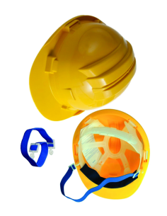 ELMETTO DI PROTEZIONE IN POLIETILENE-CONF.5PZ 2