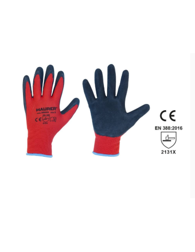 GUANTI IN LATTICE DORSO IN NYLON GRIPFLEX -...