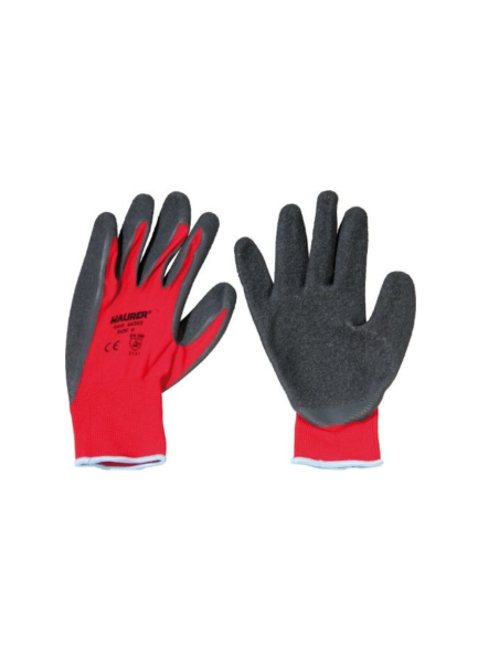 GUANTI IN LATTICE DORSO IN NYLON GRIPFLEX - CONF.12PAIA