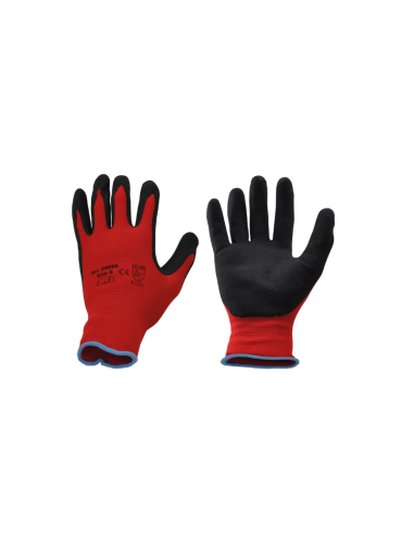 GUANTI IN LATTICE DORSO IN NYLON GRIPFLEX -...