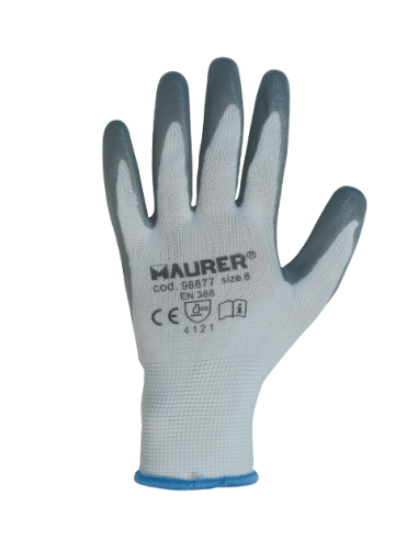 GUANTI NITRILE 'GLOVEX' BIANCO -  CONF.12PAIA