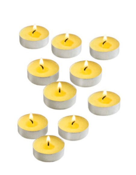CANDELE TEA LIGHT ALLA CITRONELLA