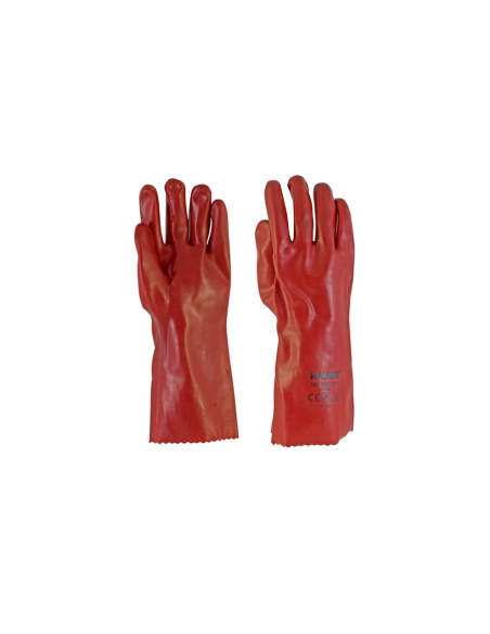 GUANTI PVC ROSSO - CONF.12PAIA