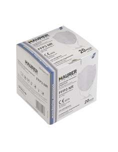 MASCHERINA DI PROTEZIONE PIEGHEVOLE FFP3 - CONF.20PZ 2