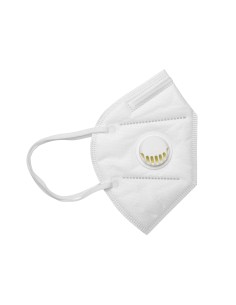 MASCHERINA CLASSE FFP2 NR PIEGHEVOLE CON VALVOLA - CONF.20PZ