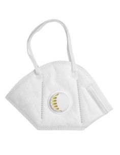 MASCHERINA CLASSE FFP2 NR PIEGHEVOLE CON VALVOLA - CONF.20PZ 2